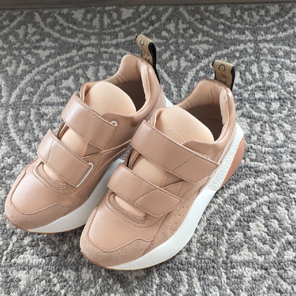 Stella McCartney Tan Sneakers Women's